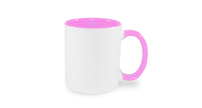 Чашка MIX розовая 330мл