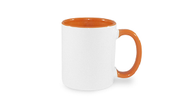 Чашка MIX оранжевая 330мл