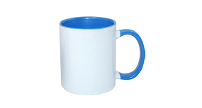 Чашка MIX светло-синяя 330мл