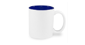 Чашка MAX с темно-синей серединой 450мл