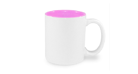 Чашка MAX с розовой серединой 450мл