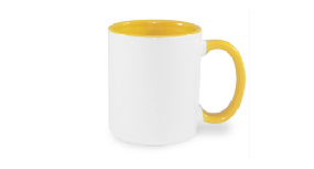 Чашка MAX MIX желтая 450мл